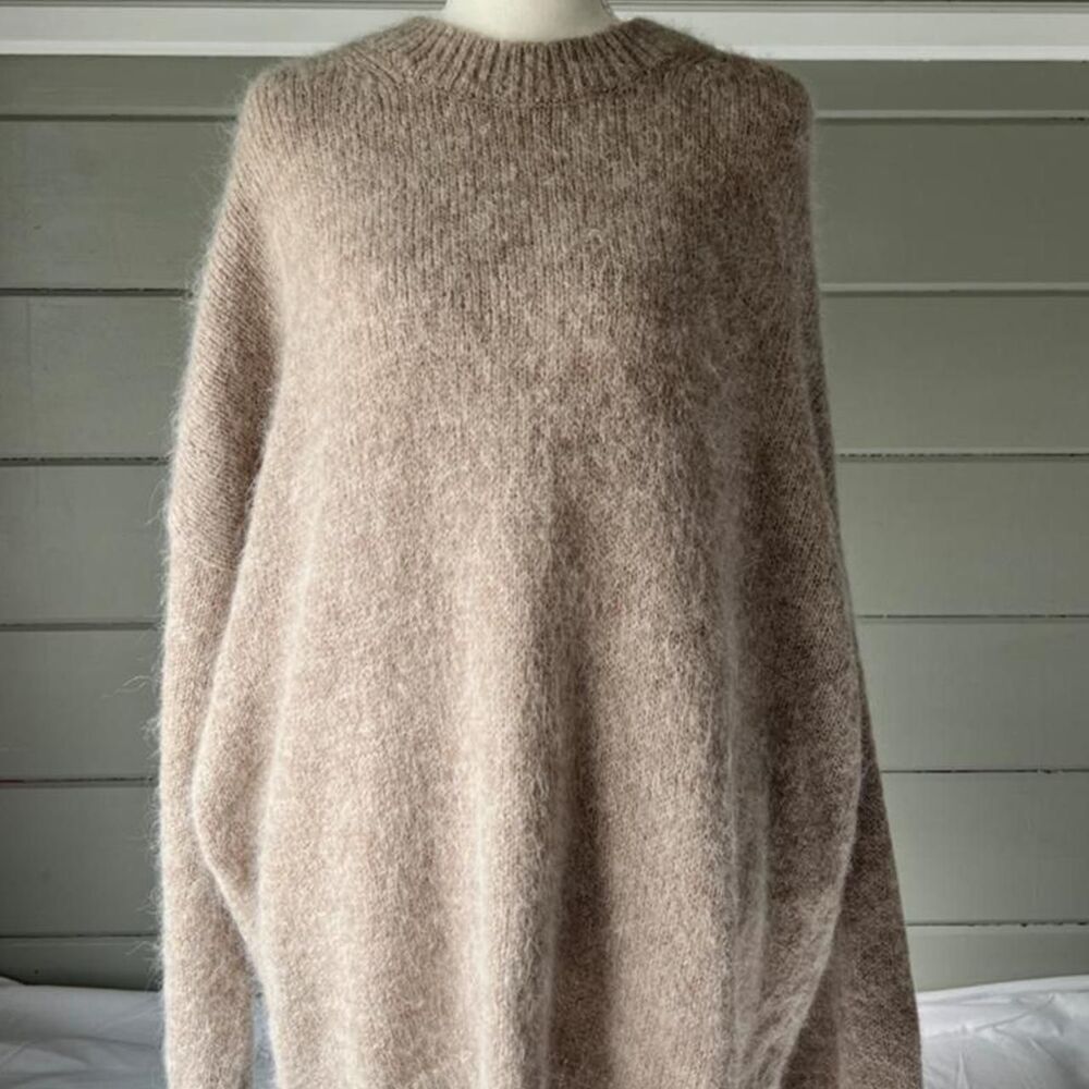 Cos Women's Tan and Cream Jumper